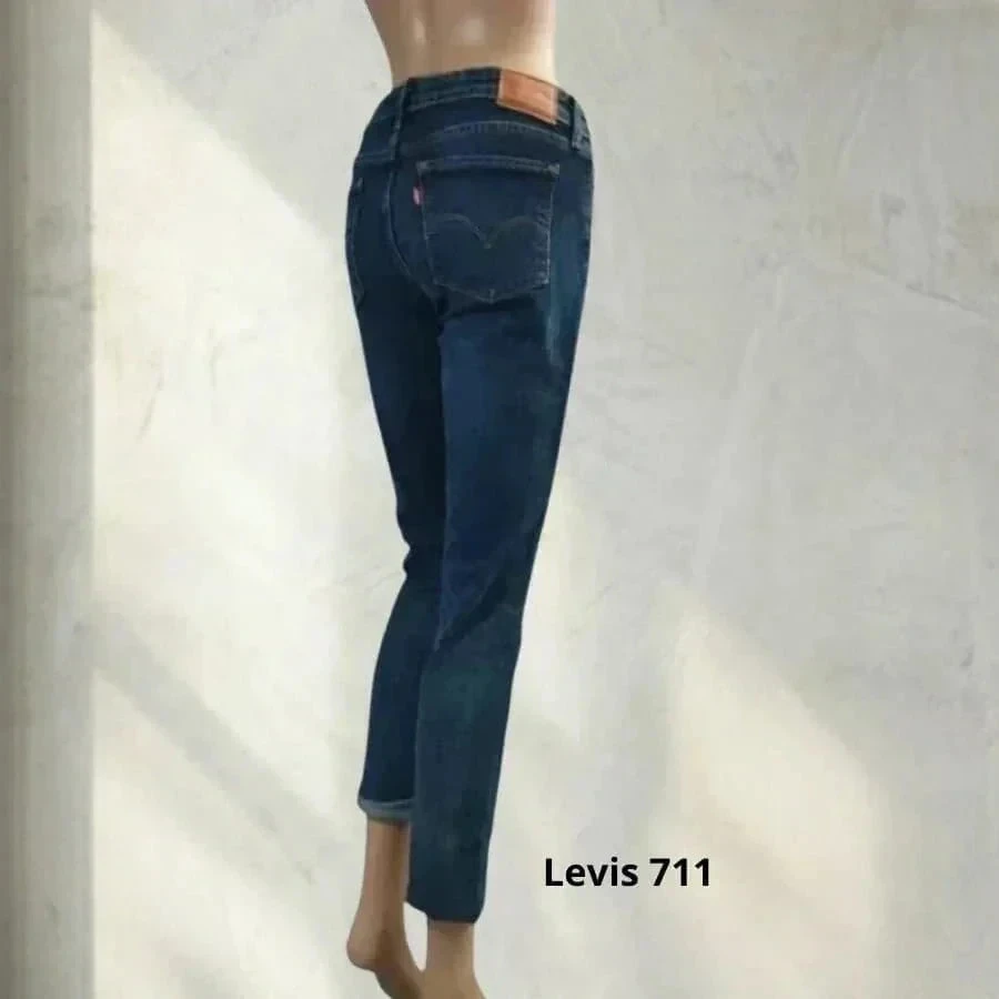 LEVIS 711  qualite crafted - coupe skinny crop - taille basse - extensible - qualité irreprochable